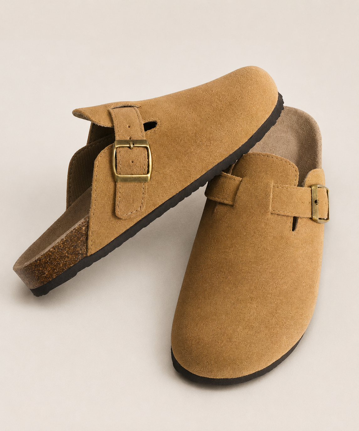 Genuine Suede Clogs